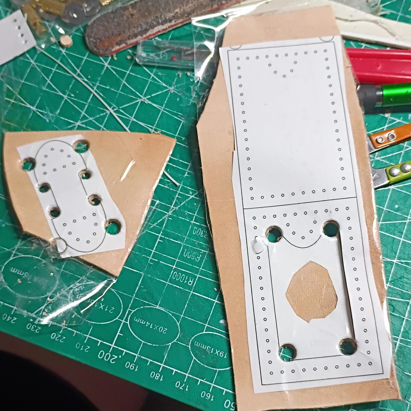 Template layed out