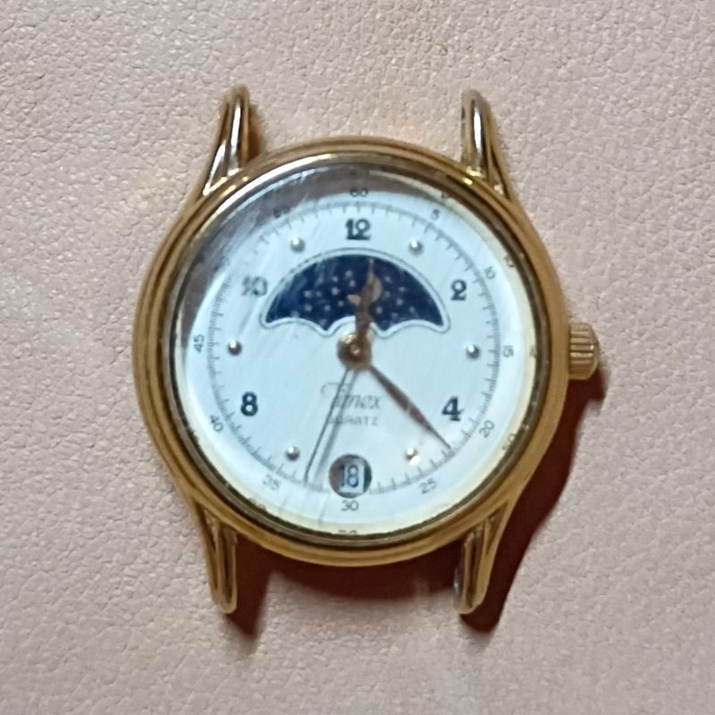 Leather Valet Tray with tooled pattern