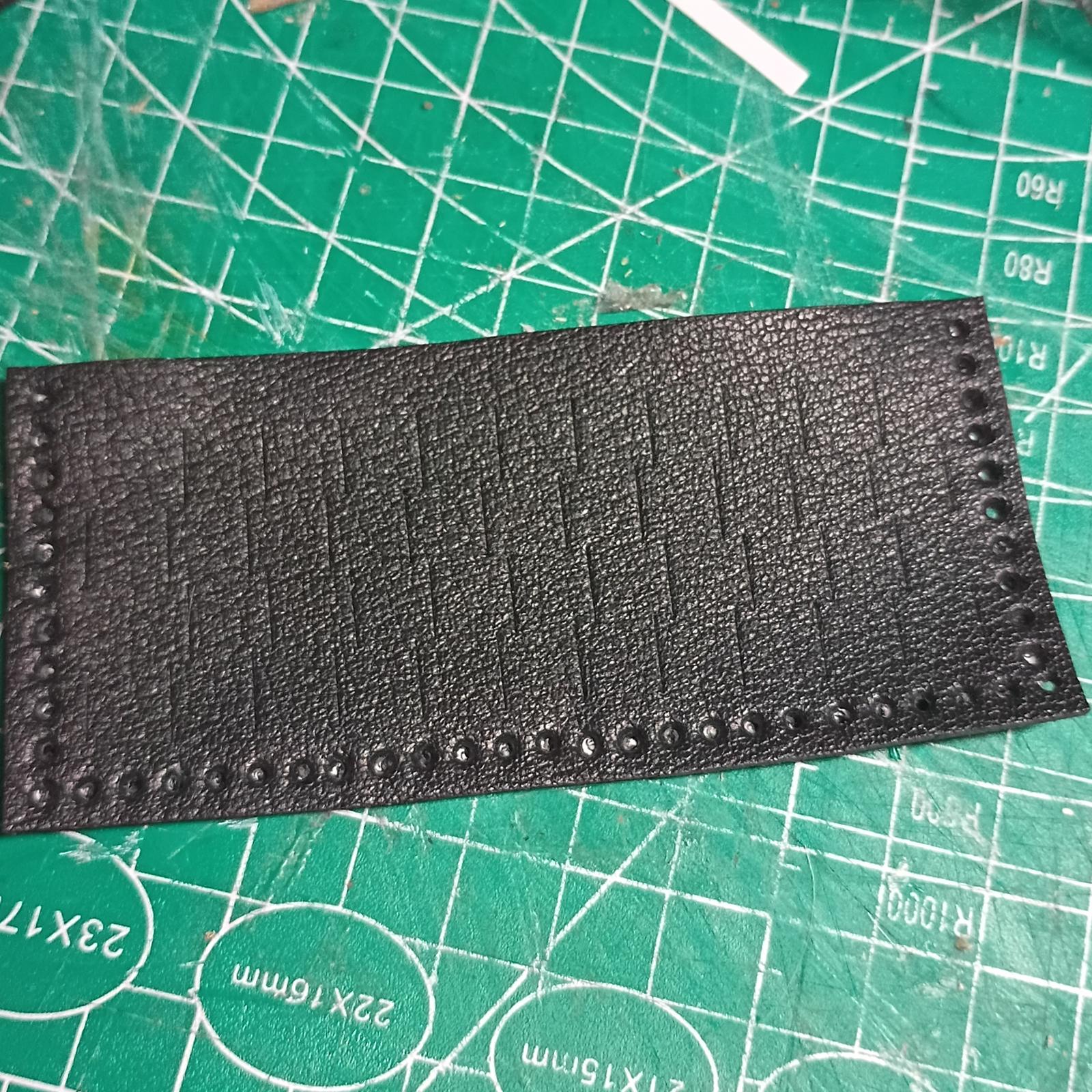 Cut out woven panel