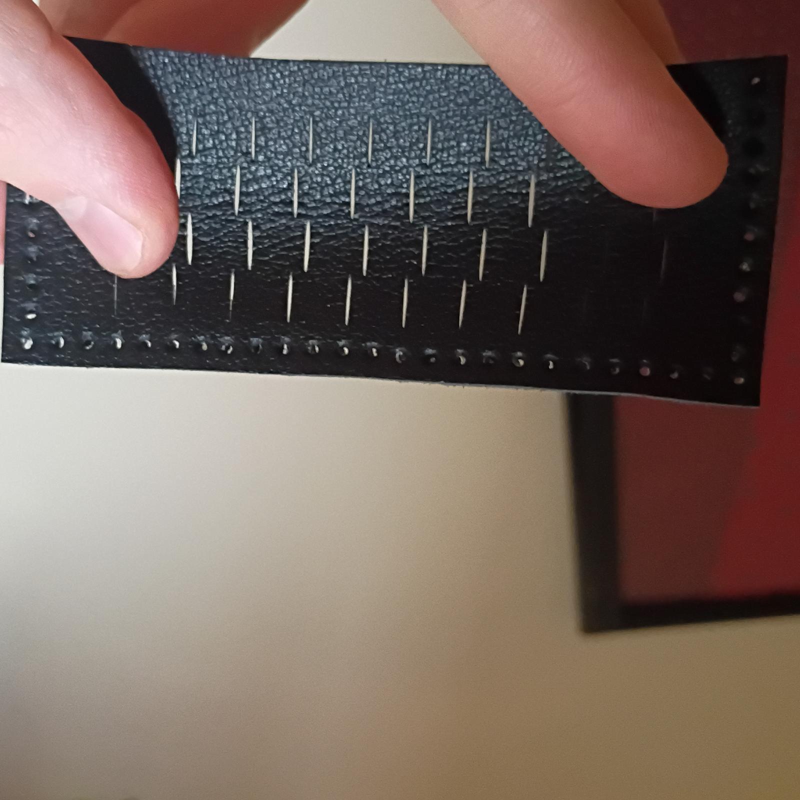 Cut out woven panel